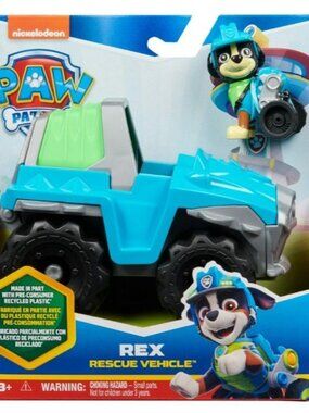 PAW Patrol, Rex’s Dinosaur Rescue Vehicle, for Kids Ages 3 and up Hard to find!
